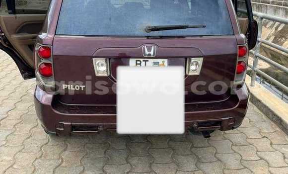 Buy Used Honda Pilot Red Car in Cotonou in Benign