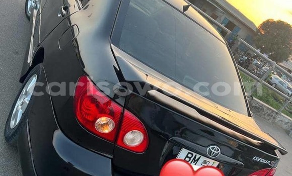Sayi Na hannu Toyota Corolla Black Mota in Cotonou a Benin Sayi Na hannu Toyota Corolla Black Mota in Cotonou a Benin