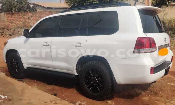 Sayi Na hannu Toyota Land Cruiser White Mota in Bohicon a Benin