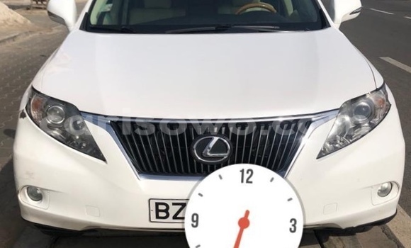 Ra Imported Lexus RX 350 funfun Ọkọ̀ in Cotonou ni Benin