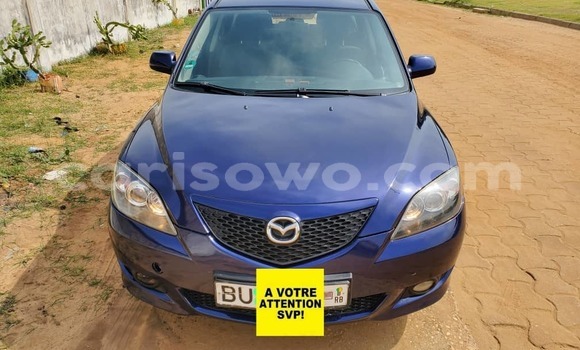 Buy Used Mazda 3 Blue Car in Cotonou in Benign Buy Used Mazda 3 Blue Car in Cotonou in Benign