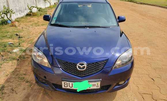Buy Used Mazda 3 Blue Car in Cotonou in Benign
