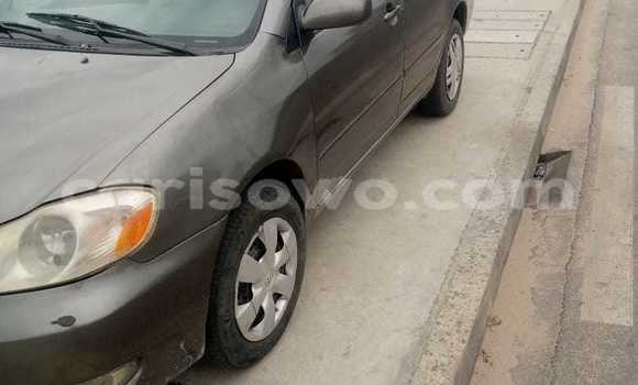 Ra Àlòkù Toyota Corolla Silver Ọkọ̀ in Cotonou ni Benin Ra Àlòkù Toyota Corolla Silver Ọkọ̀ in Cotonou ni Benin