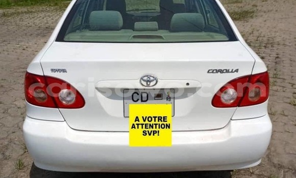 Buy Used Toyota Corolla White Car in Cotonou in Benign