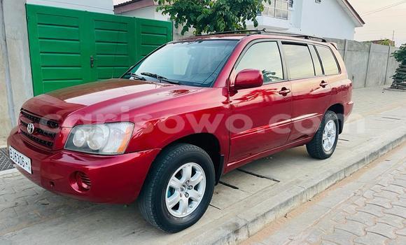 Acheter Occasion Voiture Toyota Highlander Rouge à Cotonou, Benin Acheter Occasion Voiture Toyota Highlander Rouge à Cotonou, Benin