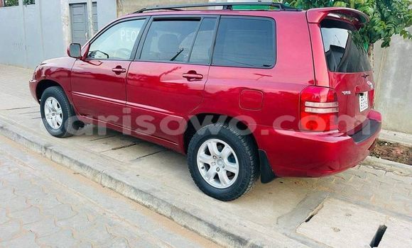 Acheter Occasion Voiture Toyota Highlander Rouge à Cotonou, Benin Acheter Occasion Voiture Toyota Highlander Rouge à Cotonou, Benin