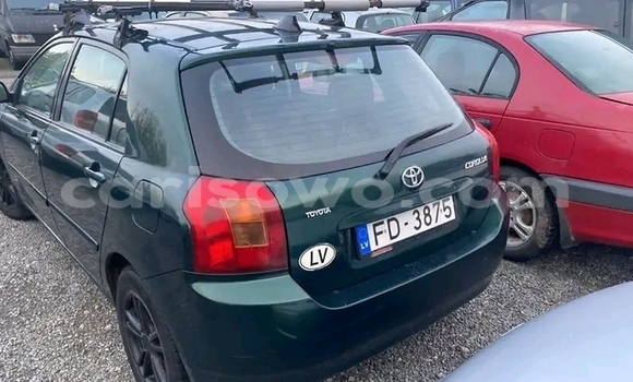 Sayi Na hannu Toyota Corolla Green Mota in Cotonou a Benin Sayi Na hannu Toyota Corolla Green Mota in Cotonou a Benin