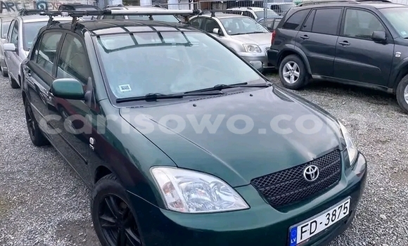 Sayi Na hannu Toyota Corolla Green Mota in Cotonou a Benin Sayi Na hannu Toyota Corolla Green Mota in Cotonou a Benin