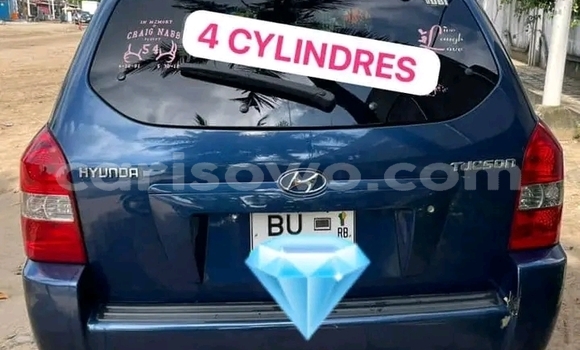 Sayi Na hannu Hyundai Tucson Blue Mota in Cotonou a Benin