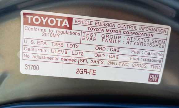 Acheter Occasion Voiture Toyota Highlander Gris à Cotonou, Benin Acheter Occasion Voiture Toyota Highlander Gris à Cotonou, Benin