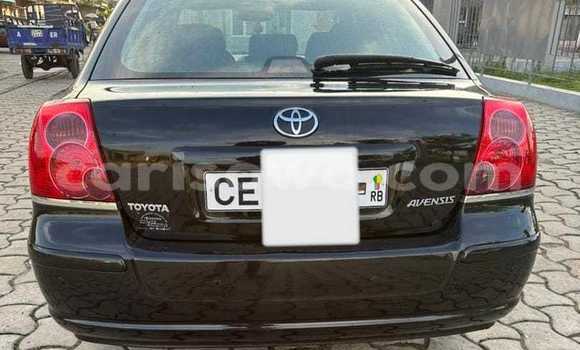 Sayi Na hannu Toyota Avensis Black Mota in Cotonou a Benin Sayi Na hannu Toyota Avensis Black Mota in Cotonou a Benin
