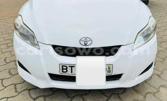 Ra Àlòkù Toyota Matrix funfun Ọkọ̀ in Cotonou ni Benin Ra Àlòkù Toyota Matrix funfun Ọkọ̀ in Cotonou ni Benin