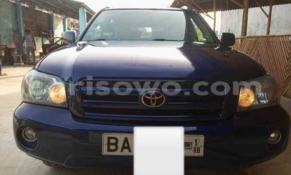 Ra Àlòkù Toyota Highlander Blue Ọkọ̀ in Cotonou ni Benin Ra Àlòkù Toyota Highlander Blue Ọkọ̀ in Cotonou ni Benin