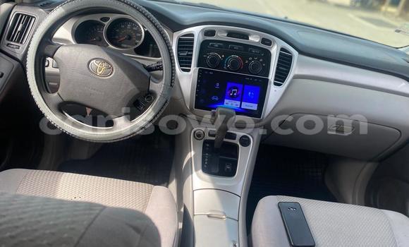 Buy Used Toyota Highlander Blue Car in Cotonou in Benign Buy Used Toyota Highlander Blue Car in Cotonou in Benign