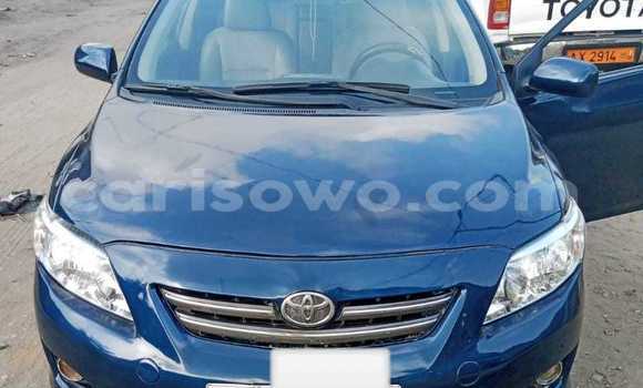 Sayi Na hannu Toyota Corolla Blue Mota in Cotonou a Benin Sayi Na hannu Toyota Corolla Blue Mota in Cotonou a Benin