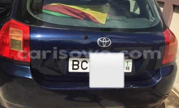 Sayi Na hannu Toyota Corolla Blue Mota in Cotonou a Benin