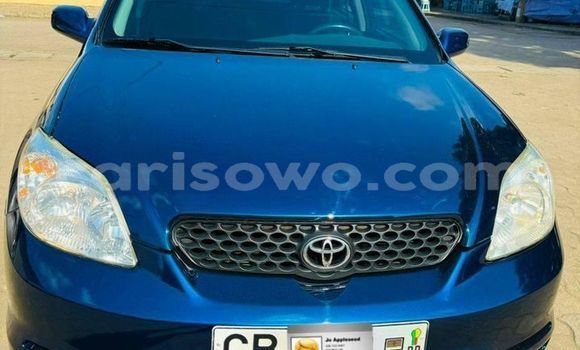 Sayi Na hannu Toyota Matrix Blue Mota in Cotonou a Benin