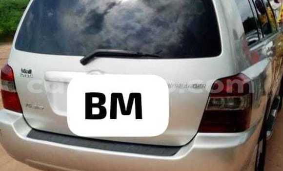 Sayi Na hannu Toyota Highlander Azurfa Mota in Cotonou a Benin Sayi Na hannu Toyota Highlander Azurfa Mota in Cotonou a Benin