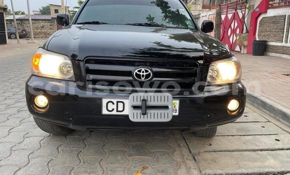 Buy Used Toyota Highlander Black Car in Cotonou in Benign