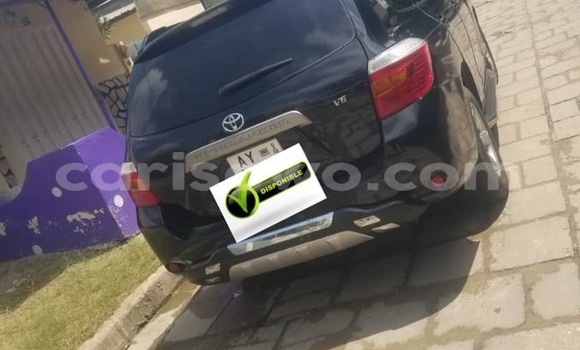 Acheter Occasion Voiture Toyota Highlander Noir à Cotonou, Benin Acheter Occasion Voiture Toyota Highlander Noir à Cotonou, Benin