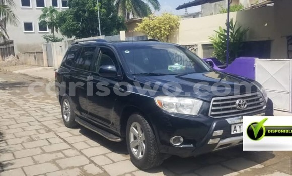 Acheter Occasion Voiture Toyota Highlander Noir à Cotonou, Benin Acheter Occasion Voiture Toyota Highlander Noir à Cotonou, Benin