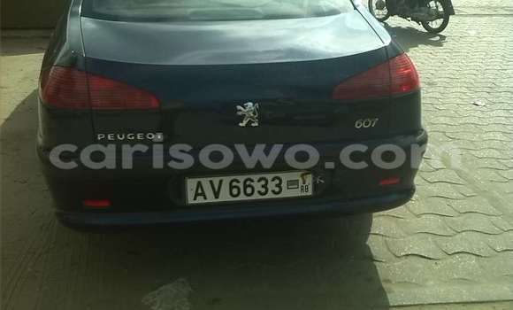 Sayi Na hannu Peugeot 607 Blue Mota in Cotonou a Benin Sayi Na hannu Peugeot 607 Blue Mota in Cotonou a Benin