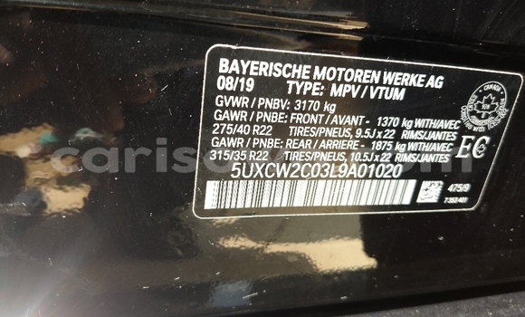 Sayi Na hannu BMW X7 Black Mota in Cotonou a Benin Sayi Na hannu BMW X7 Black Mota in Cotonou a Benin