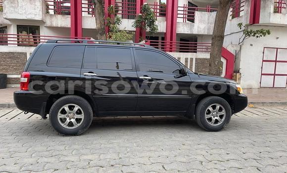 Sayi Na hannu Toyota Highlander Black Mota in Cotonou a Benin