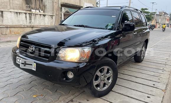 Acheter Occasion Voiture Toyota Highlander Noir à Cotonou, Benin Acheter Occasion Voiture Toyota Highlander Noir à Cotonou, Benin