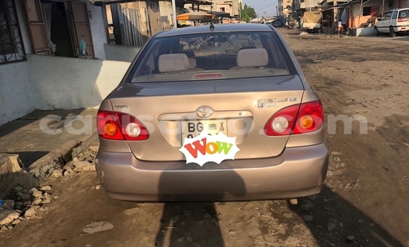 Buy Used Toyota Corolla Brown Car in Cotonou in Benign Buy Used Toyota Corolla Brown Car in Cotonou in Benign