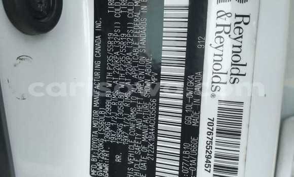 Acheter Occasion Voiture Lexus RX 350 Blanc à Cotonou, Benin Acheter Occasion Voiture Lexus RX 350 Blanc à Cotonou, Benin