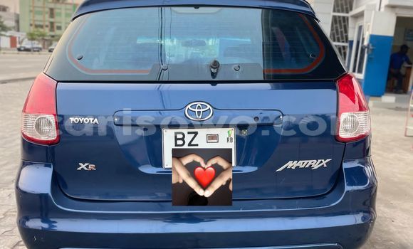Buy Used Toyota Matrix Blue Car in Cotonou in Benign Buy Used Toyota Matrix Blue Car in Cotonou in Benign
