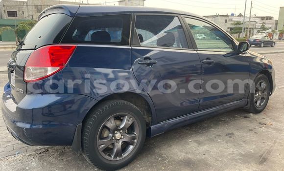 Buy Used Toyota Matrix Blue Car in Cotonou in Benign Buy Used Toyota Matrix Blue Car in Cotonou in Benign