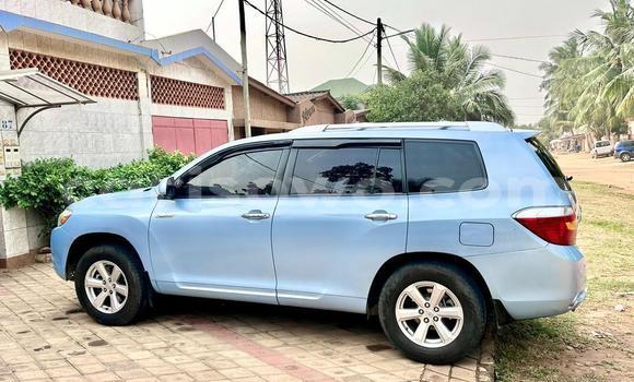 Buy Used Toyota Highlander Blue Car in Cotonou in Benign