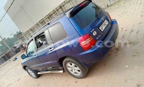 Acheter Occasion Voiture Toyota Highlander Bleu à Abomey Calavi, Benin