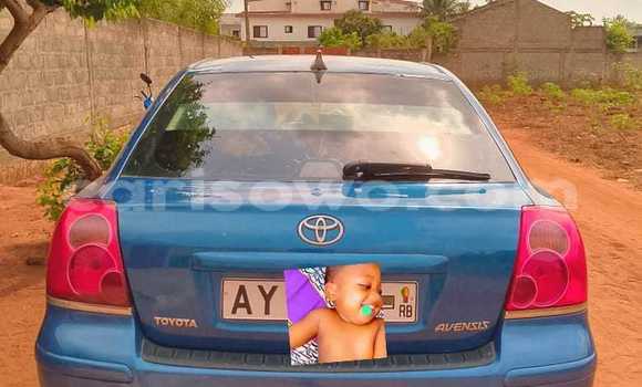 Buy Used Toyota Avensis Blue Car in Cotonou in Benign Buy Used Toyota Avensis Blue Car in Cotonou in Benign
