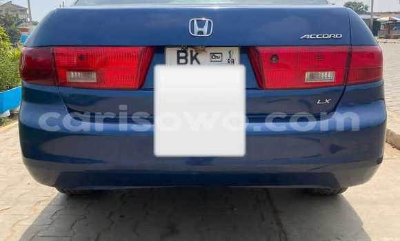 Buy Used Honda Accord Blue Car in Cotonou in Benign