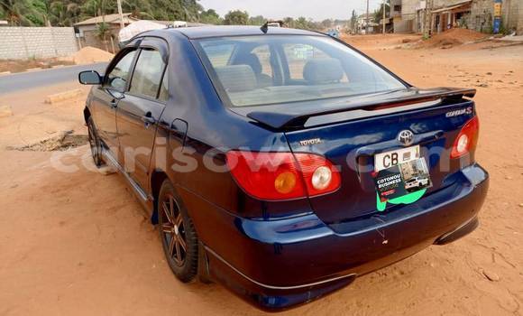 Sayi Na hannu Toyota Corolla Blue Mota in Abomey Calavi a Benin Sayi Na hannu Toyota Corolla Blue Mota in Abomey Calavi a Benin