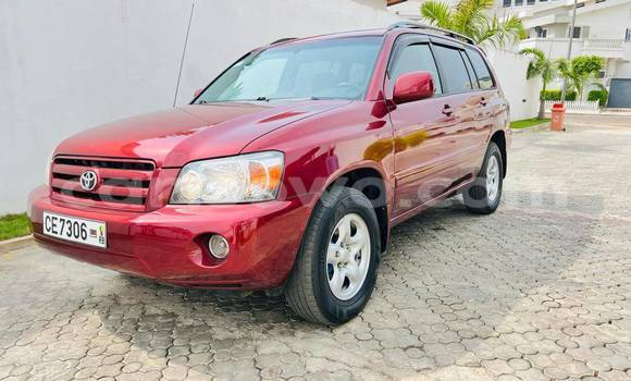 Sayi Na hannu Toyota Highlander Red Mota in Cotonou a Benin Sayi Na hannu Toyota Highlander Red Mota in Cotonou a Benin