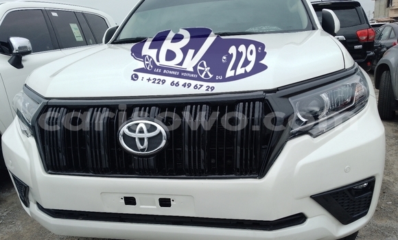 Acheter Occasion Voiture Toyota Land Cruiser Prado Blanc à Cotonou, Benin