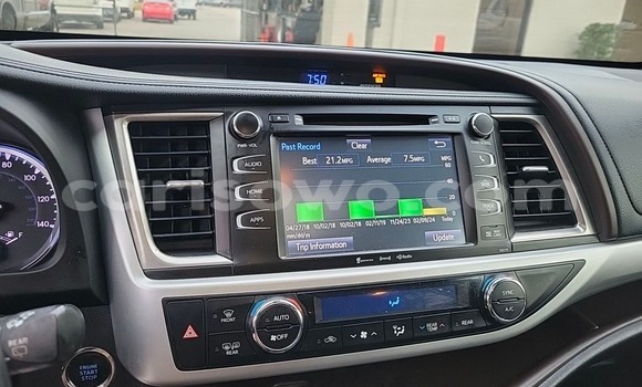 Sayi Imported Toyota Highlander Sauran Mota in Cotonou a Benin Sayi Imported Toyota Highlander Sauran Mota in Cotonou a Benin