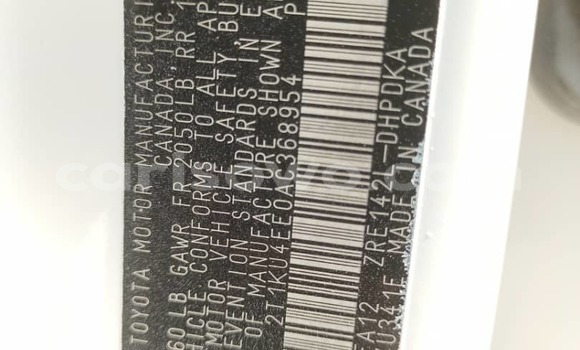 Acheter Occasion Voiture Toyota Matrix Blanc à Cotonou, Benin Acheter Occasion Voiture Toyota Matrix Blanc à Cotonou, Benin