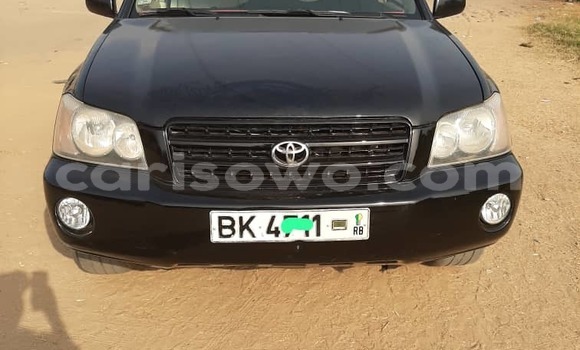 Acheter Occasion Voiture Toyota Highlander Noir à Cotonou, Benin Acheter Occasion Voiture Toyota Highlander Noir à Cotonou, Benin