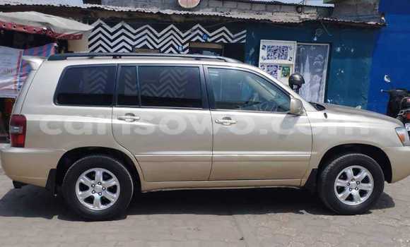Sayi Na hannu Toyota Highlander Brown Mota in Cotonou a Benin Sayi Na hannu Toyota Highlander Brown Mota in Cotonou a Benin