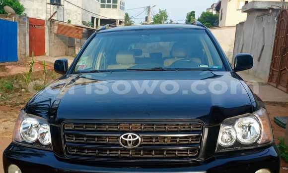 Buy Used Toyota Highlander Black Car in Cotonou in Benign