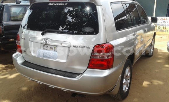 Buy Used Toyota Highlander Silver Car in Cotonou in Benign
