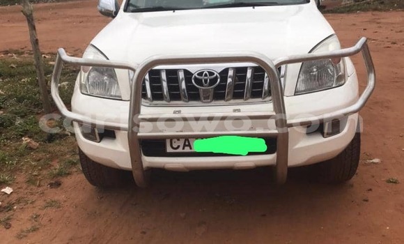 Buy Used Toyota Prado White Car in Cotonou in Benign Buy Used Toyota Prado White Car in Cotonou in Benign