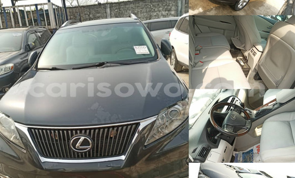 Sayi Na hannu Lexus RX 350 Black Mota in Cotonou a Benin