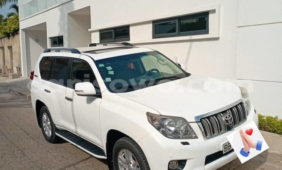Sayi Na hannu Toyota Land Cruiser Prado White Mota in Cotonou a Benin Sayi Na hannu Toyota Land Cruiser Prado White Mota in Cotonou a Benin