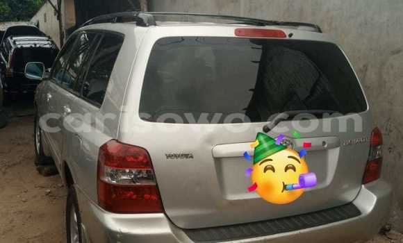 Buy Used Toyota Highlander Silver Car in Cotonou in Benign Buy Used Toyota Highlander Silver Car in Cotonou in Benign